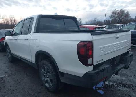 2025 Honda Ridgeline Trailsport from USA, damaged, VIN 5FPYK3F6XSB022593
